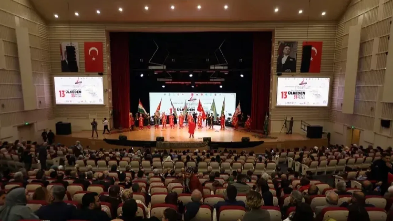 Kayseri Talas'ta Türk Dünyası coşkusu