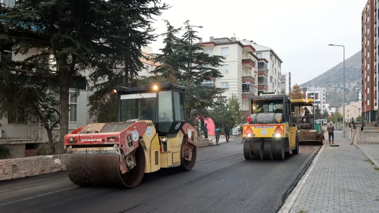 Kayseri Talas'ta ulaşım konforu artıyor