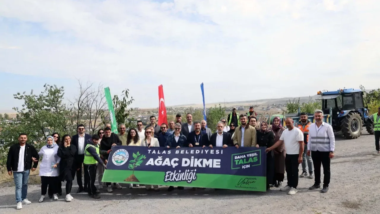 Kayseri Talas'tan yeşil atılım