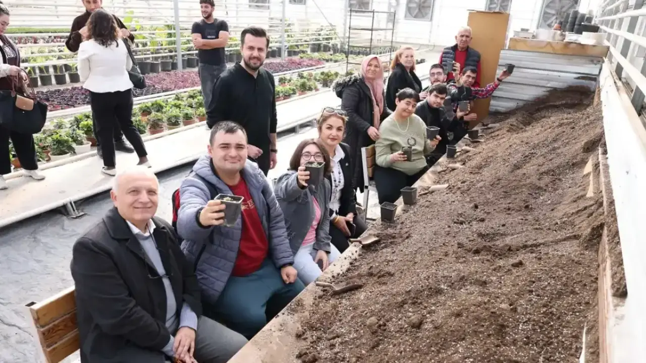 Keçiören'de özel bireyler doğayla buluştu