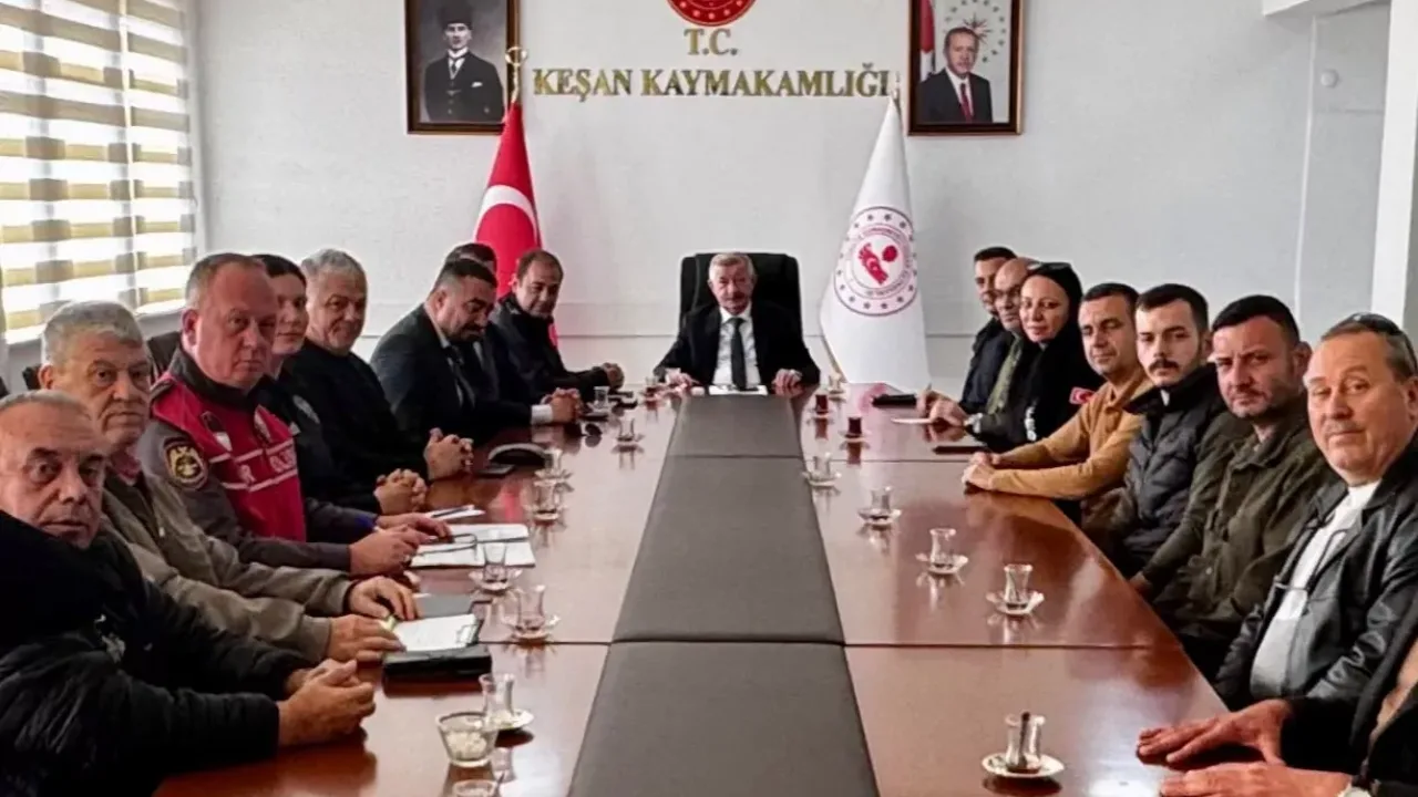 Keşan İlçe Spor Güvenlik Kurulu toplandı