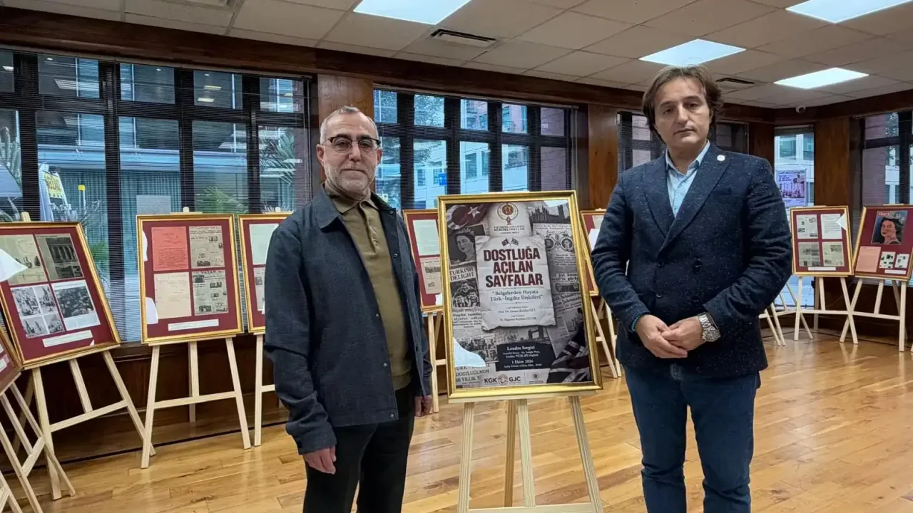 KGK’nin Londra’daki Türk-İngiliz ilişkileri sergisi ilgi görüyor