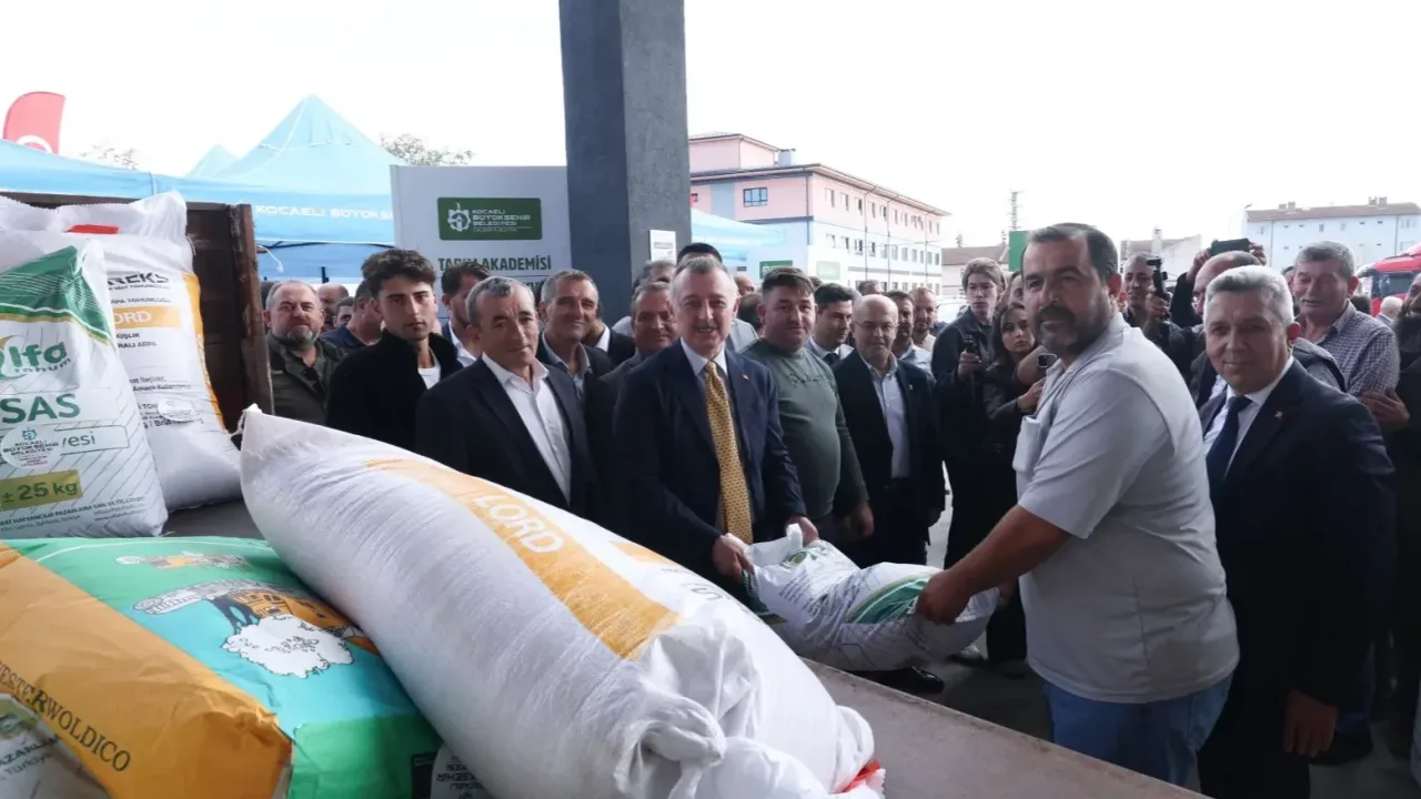 Kocaeli'den 91 bin dekar alanlık yem bitkisi desteği