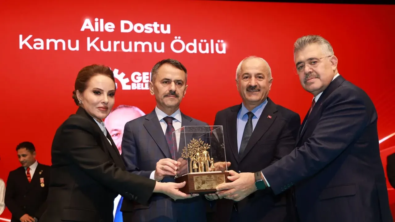Kocaeli Gebze Belediyesi’ne Aile Dostu İşletmeler Ödülü