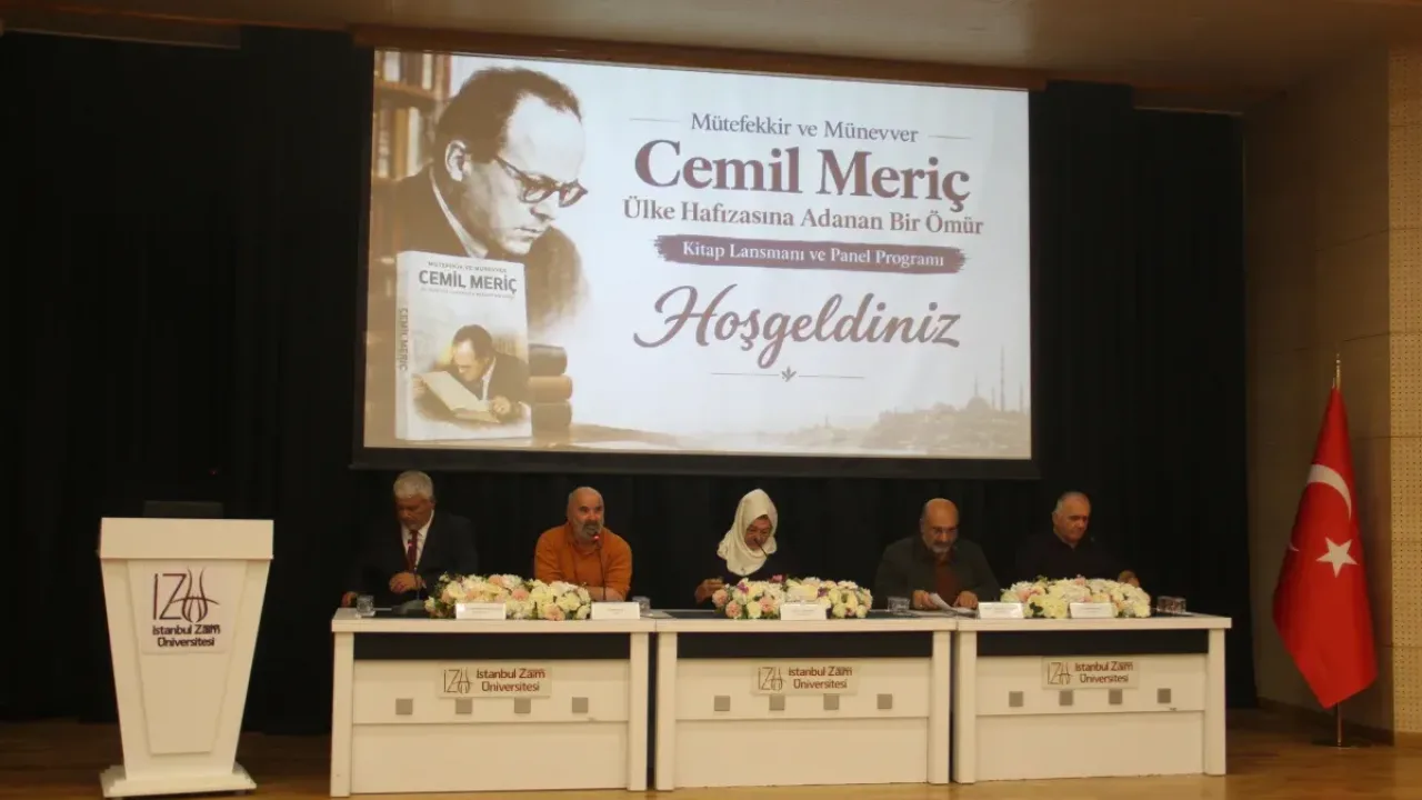 Küçükçekmece'de, Cemil Meriç kitap lansmanı ve paneli düzenlendi
