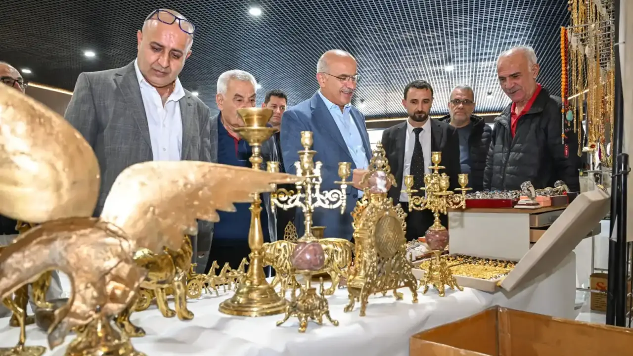 Malatya’da antika pazarı açıldı