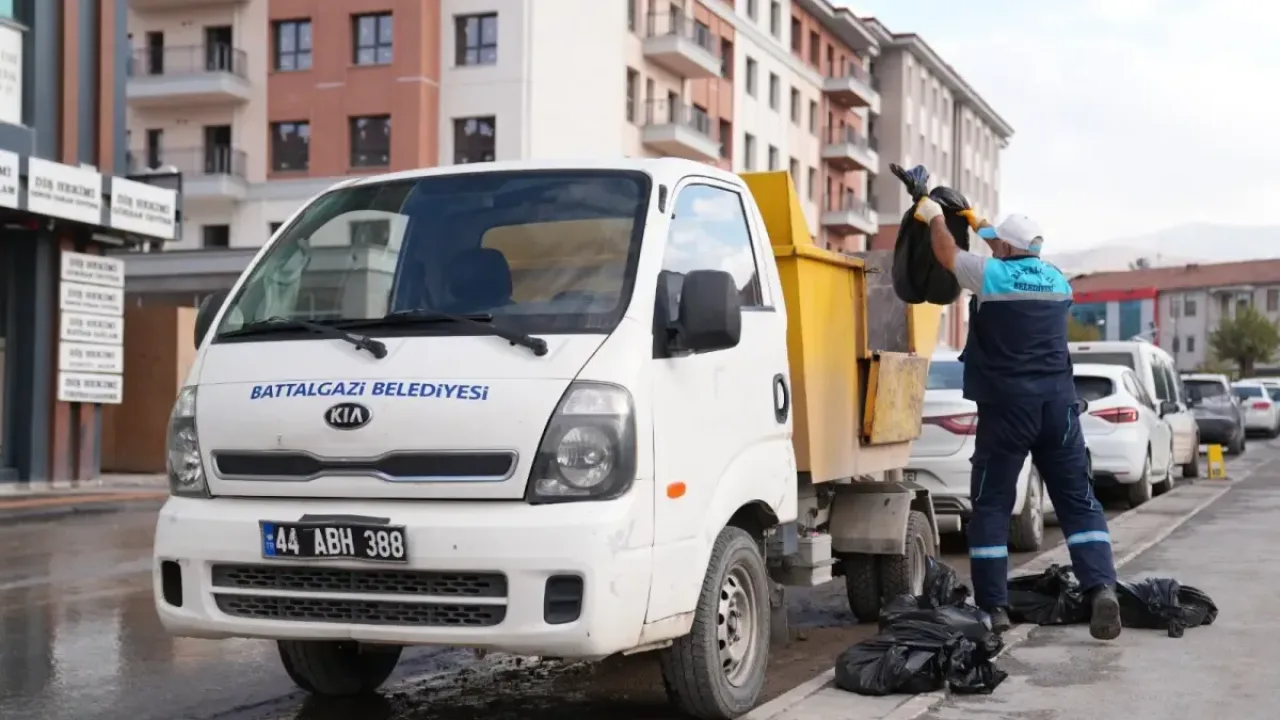 Malatya’da kaldırılan konteyner çarşısının bulunduğu alan