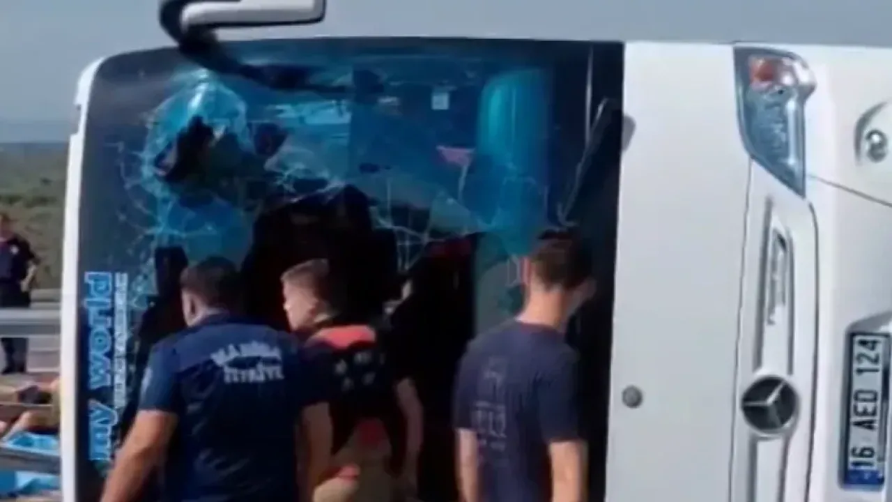 Manisa’da feci kaza! Bursa'dan hareket etmişlerdi... Çok sayıda