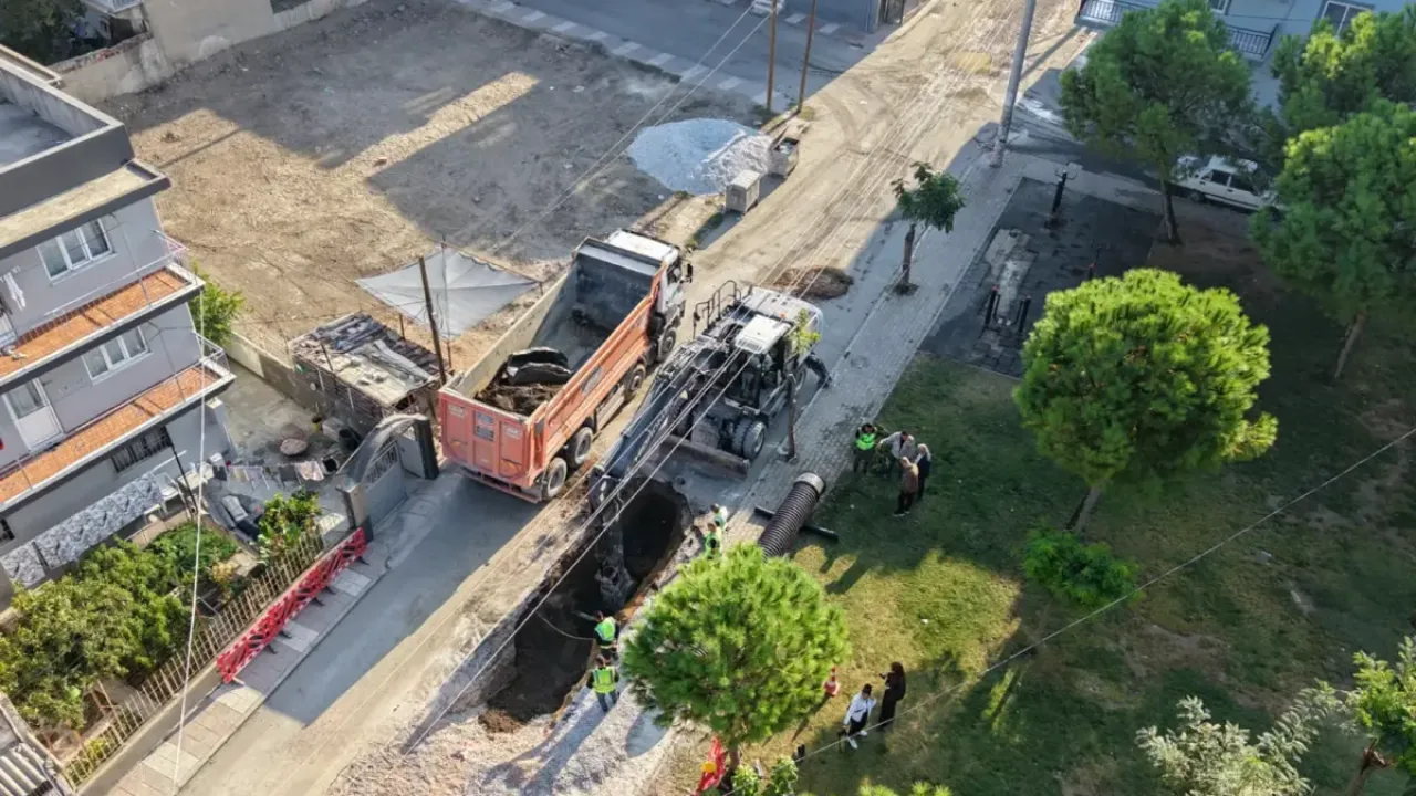 Manisa Şehzadeler'de taşkın sorununa köklü çözüm