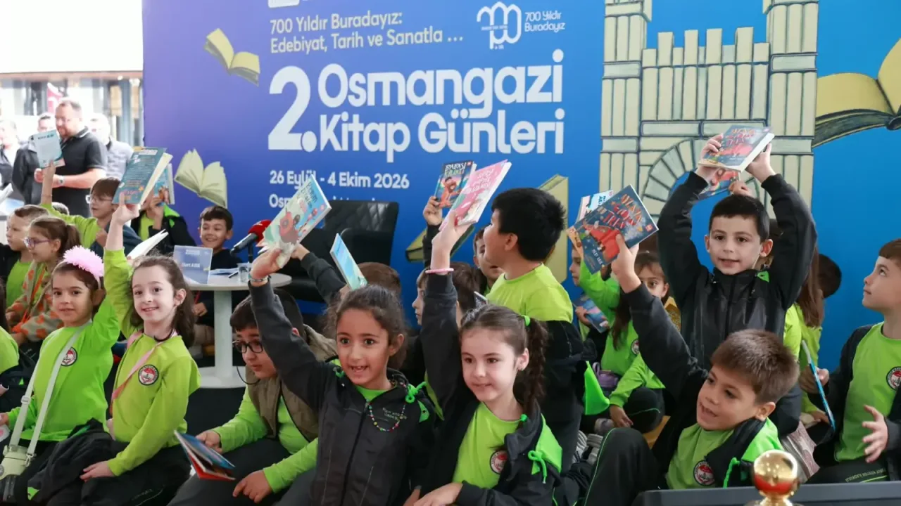 Minik okurlardan Osmangazi Kitap Günlerine yoğun ilgi