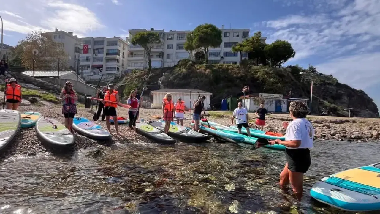 Mudanya’da öğretmenlere deniz üzerinde sürpriz etkinlik
