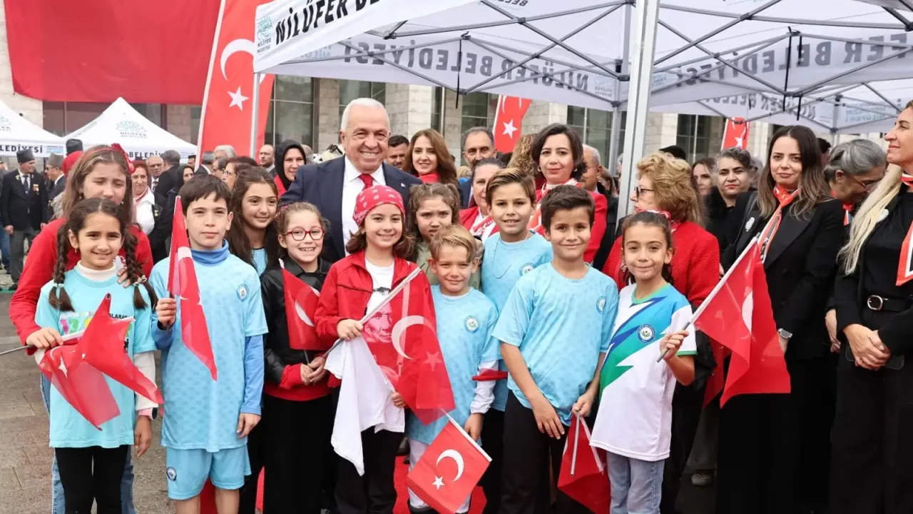Nilüfer’de Cumhuriyet Bayramı’nın 103’üncü yıl coşkusu