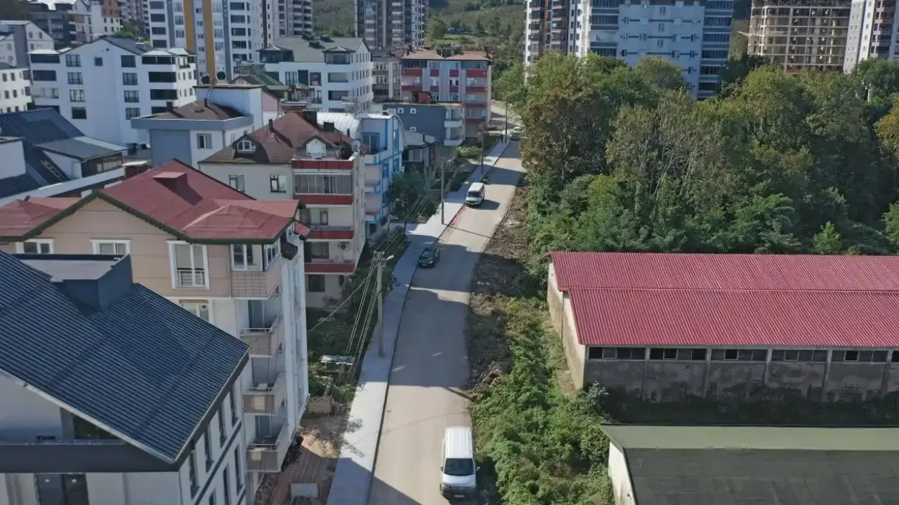 Ordu Büyükşehir'den Fatsa'ya 4 kilometrelik kaldırım
