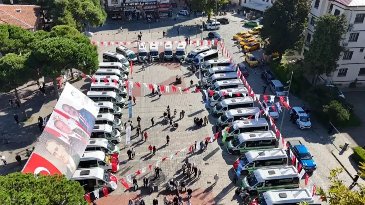 Ordu Ünye’de yeni toplu taşıma dönemi başladı
