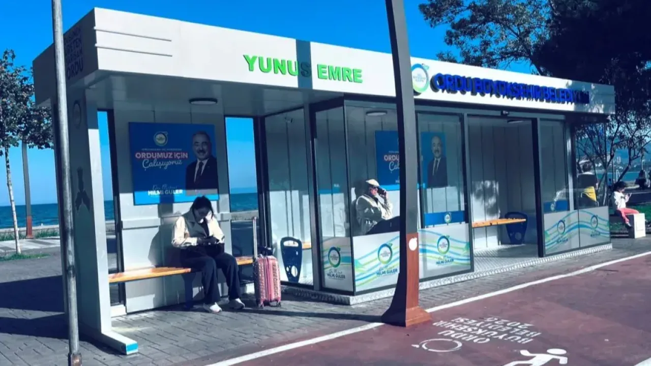 Ordu Ünye’ye yeni nesil akıllı duraklar geliyor