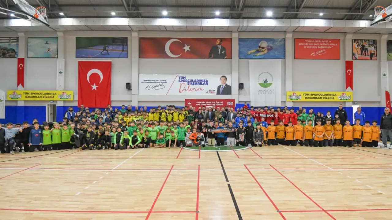 Osmangazi Belediyesi’nden amatör spor kulüplerine büyük destek