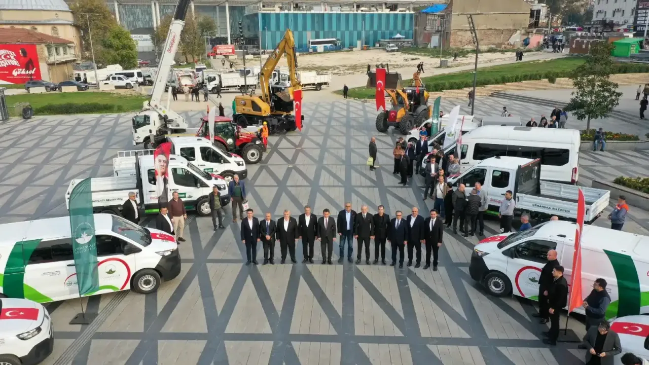 Osmangazi'nin araç filosuna 41 takviye