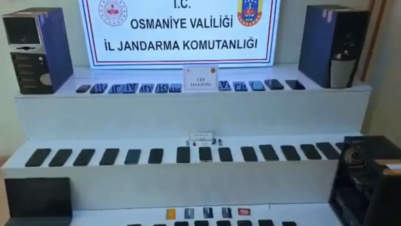 Osmaniye merkezli yasa dışı bahis operasyonuna 59 gözaltı
