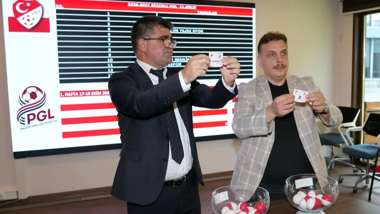 Profesyonelliğe Geçiş Ligi’nde fikstür çekildi! Sezon 17 Ekim’de
