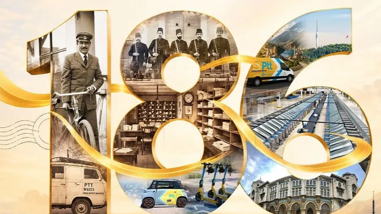 PTT 186 yıllık geçmişiyle 218 ülkeye ulaşıyor