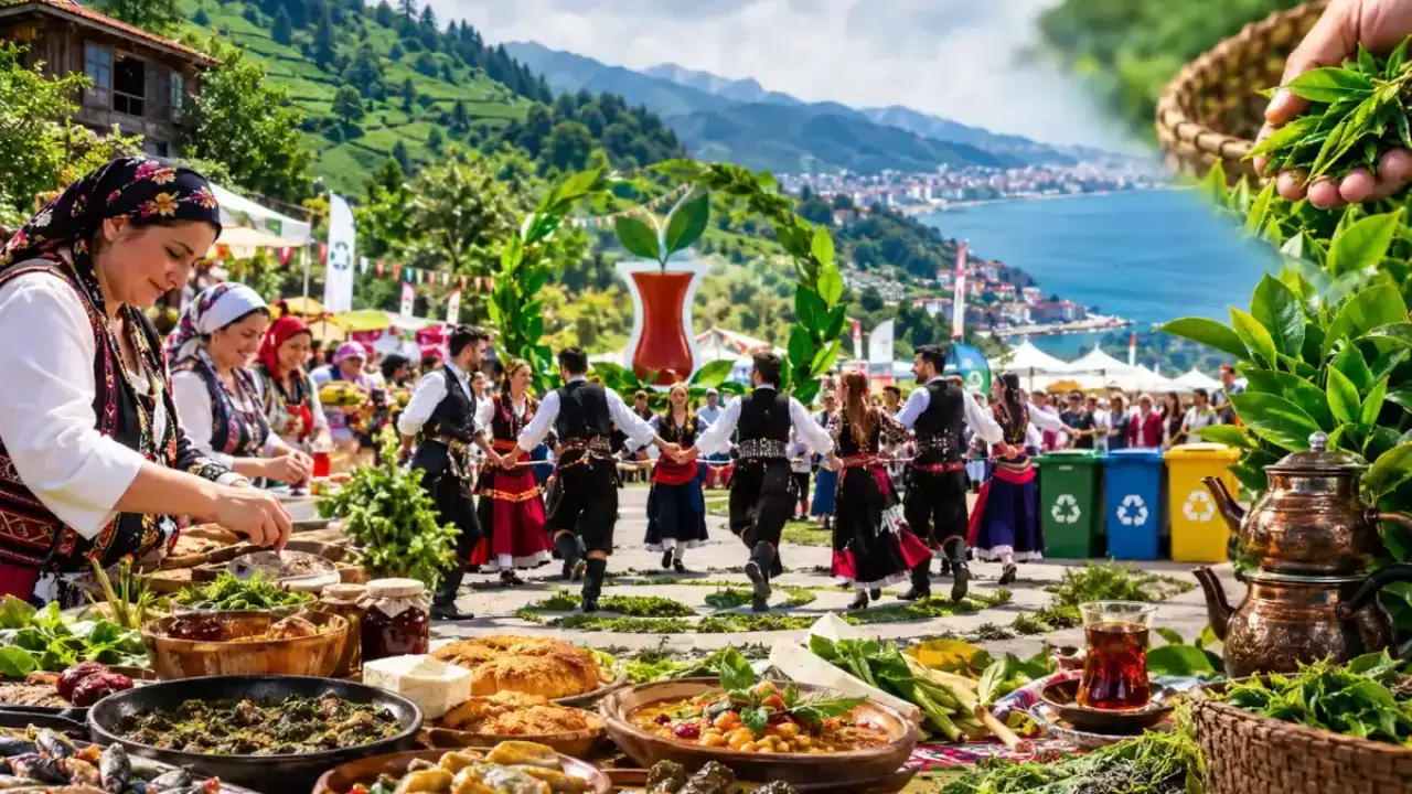 Rize Gastronomisinden Sıfır Atık Hareketi’ne horonlu destek