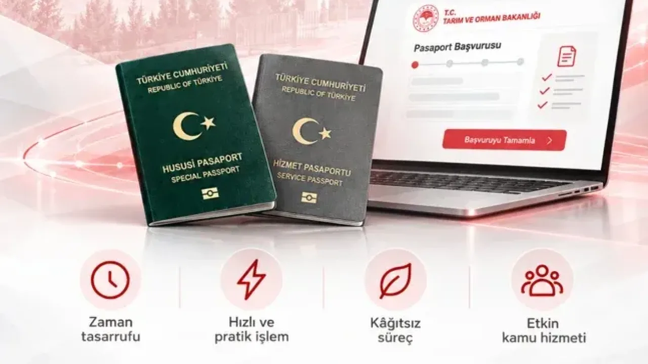 Tarım ve Orman Bakanlığında pasaport işlemlerinde dijital dönem