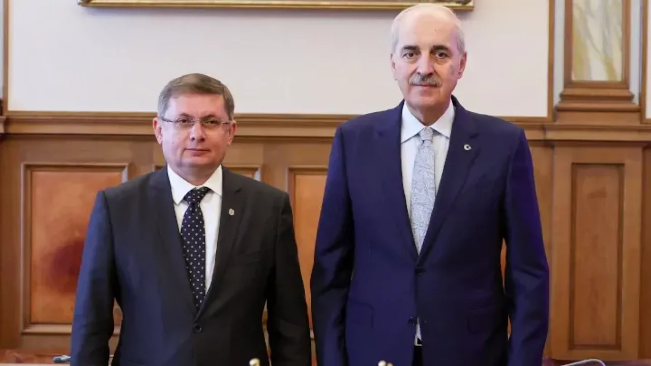 TBMM Başkanı Numan Kurtulmuş, Moldova Meclis Başkanı ile Roma’da