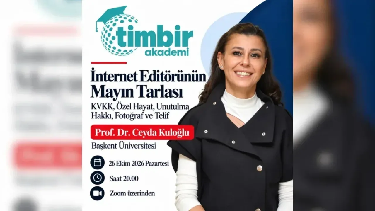 TİMBİR Akademi'de "İnternet Editörünün Mayın Tarlası" eğitimi