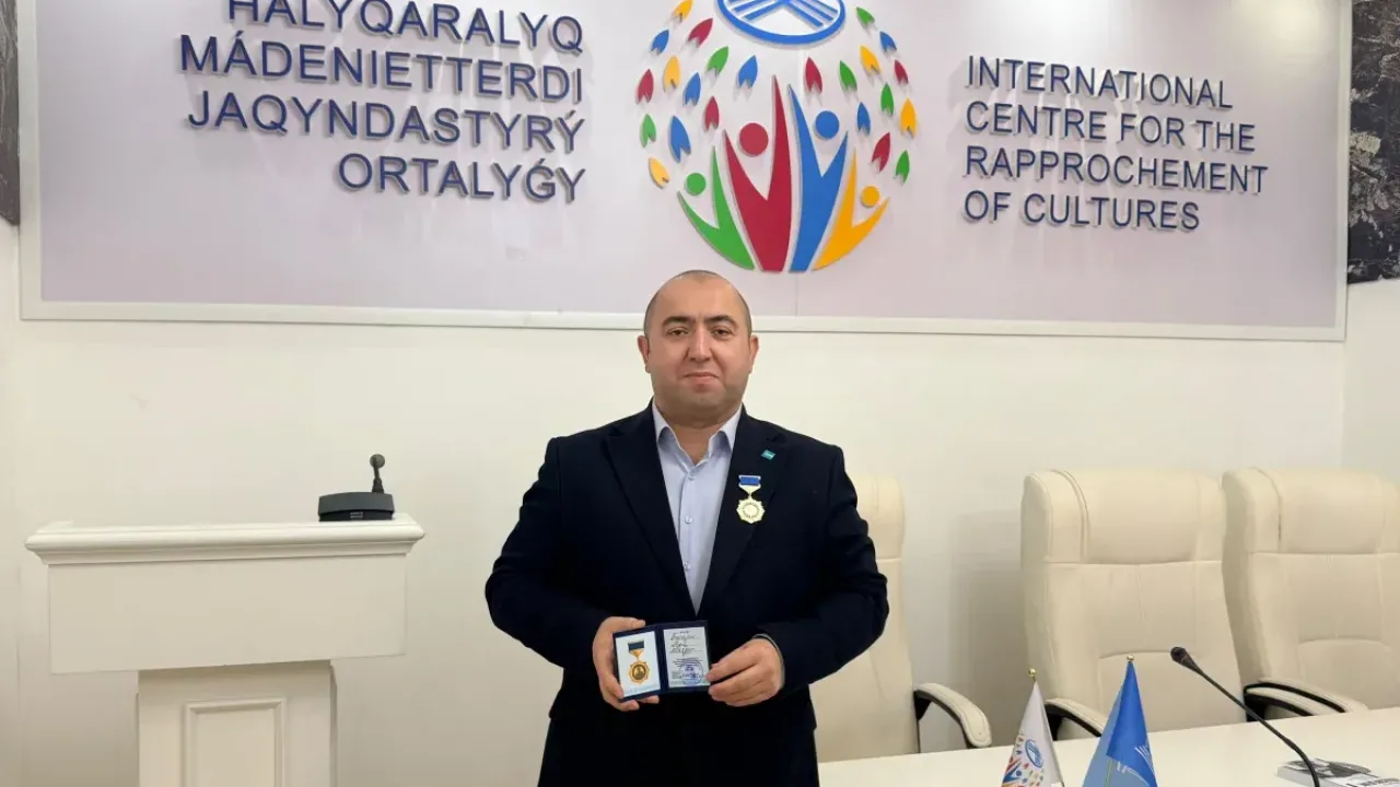 TİMBİR Genel Başkan Yardımcısı Akil Alesger’e Kazakistan’da