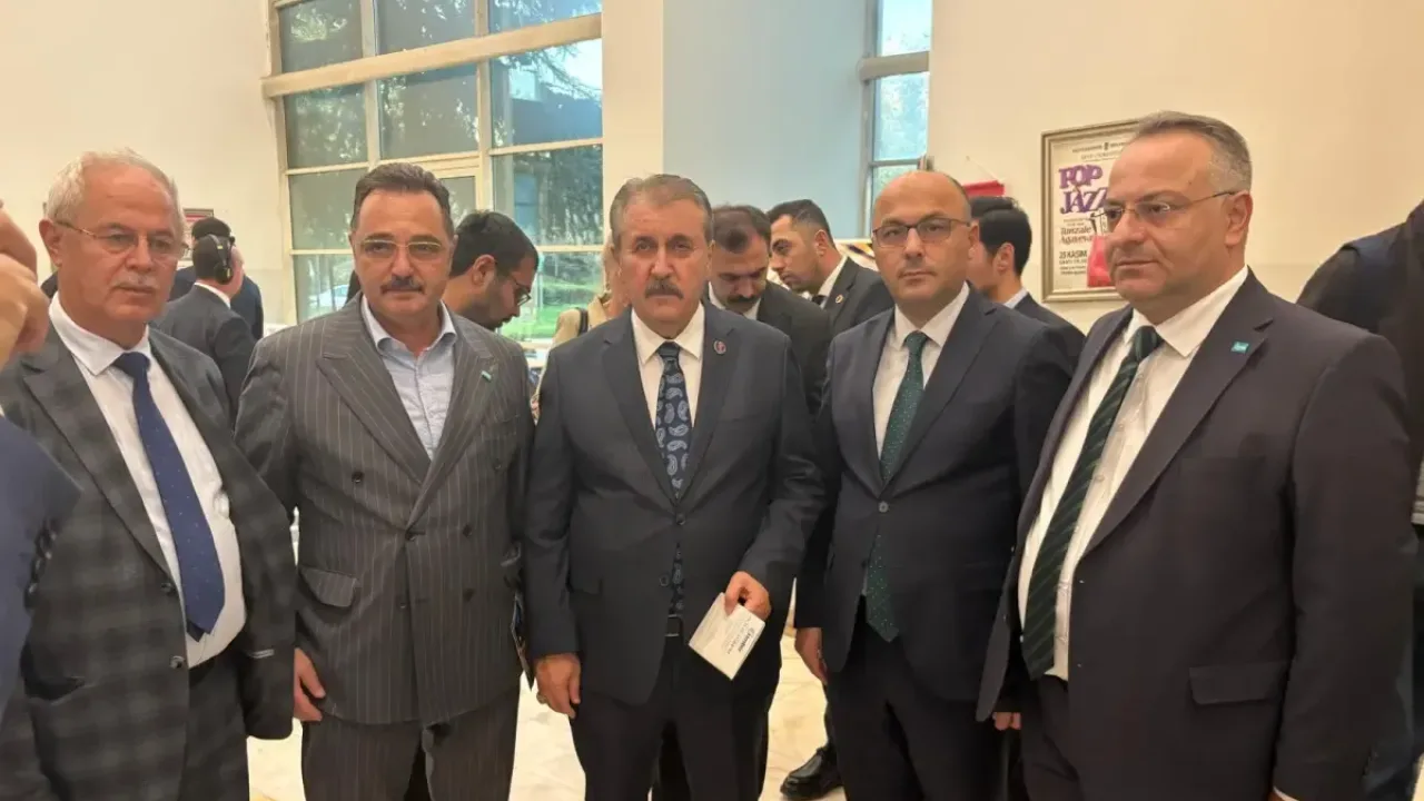 TİMBİR heyeti BBP Genel Başkanı Destici ile bir araya geldi