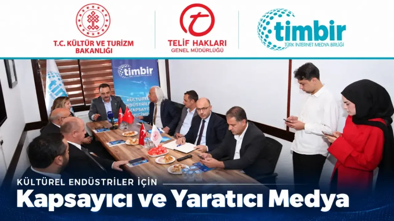 TİMBİR, kültürel endüstri için medya projesini basın lansmanıyla