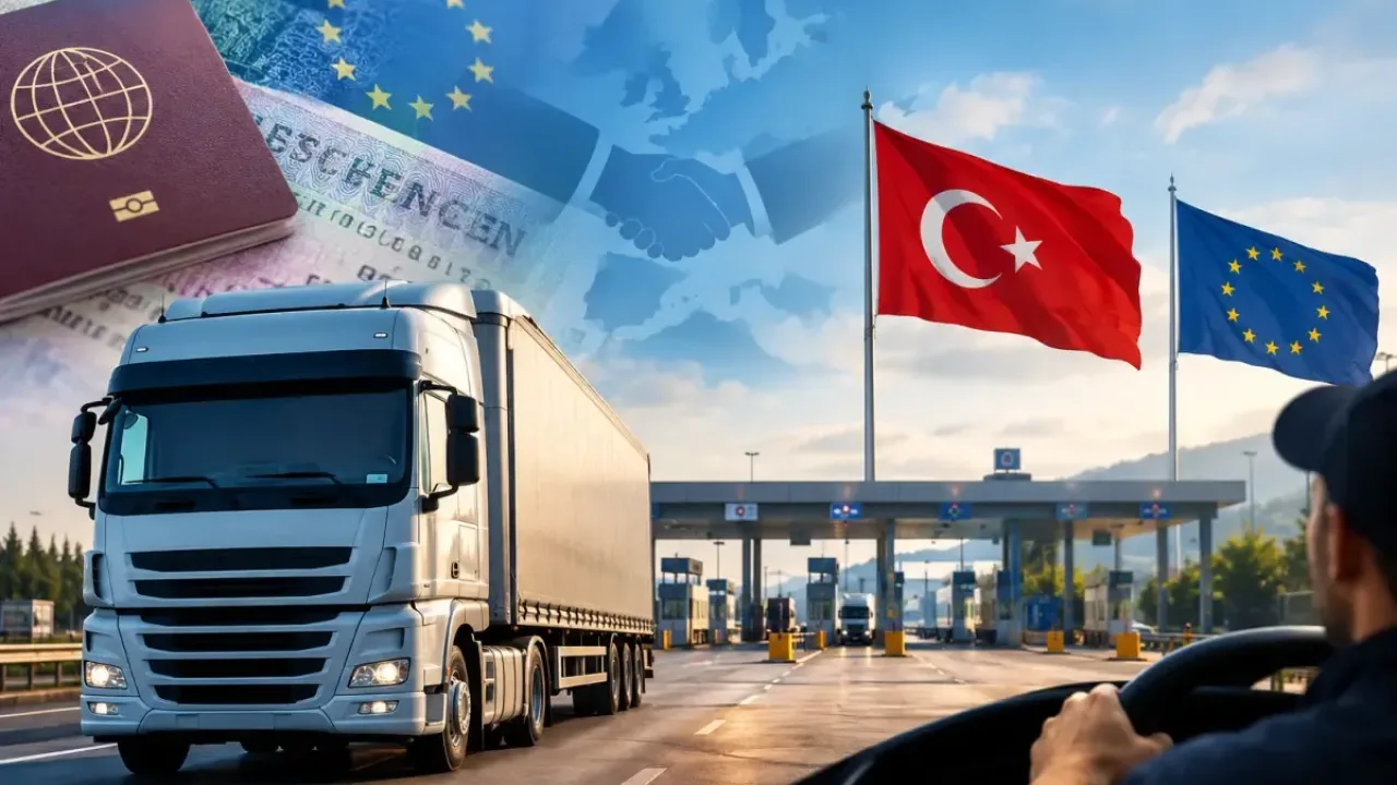 TIR sürücülerinin Schengen vizesi sorunları için diplomatik