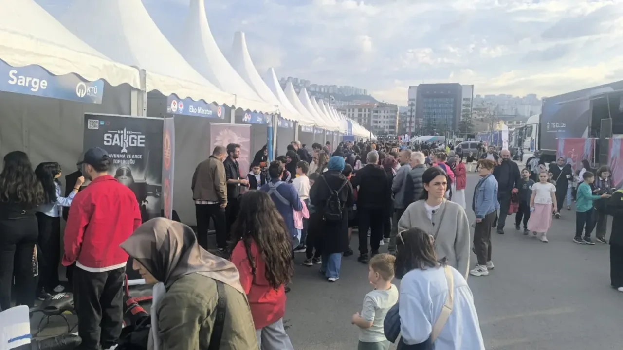 Trabzon BilimFest yüz binleri ağırladı