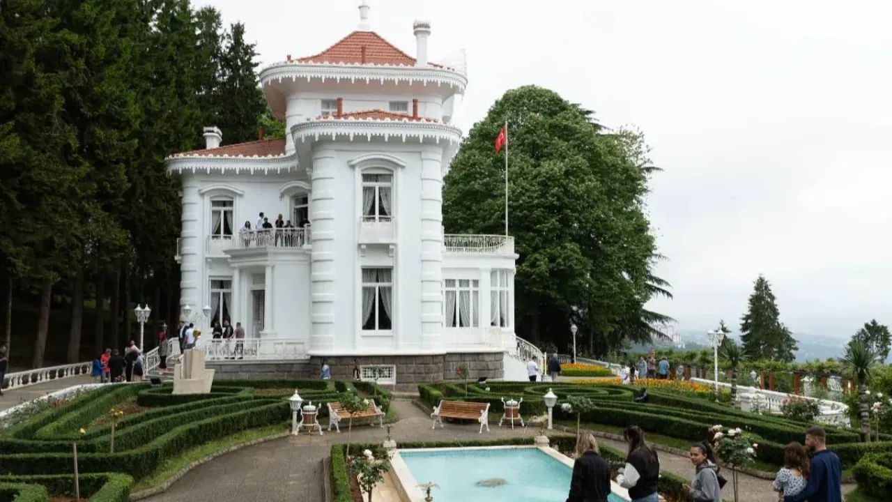 Trabzon’da Atatürk Köşkü ücretsiz ziyaret edilebilecek