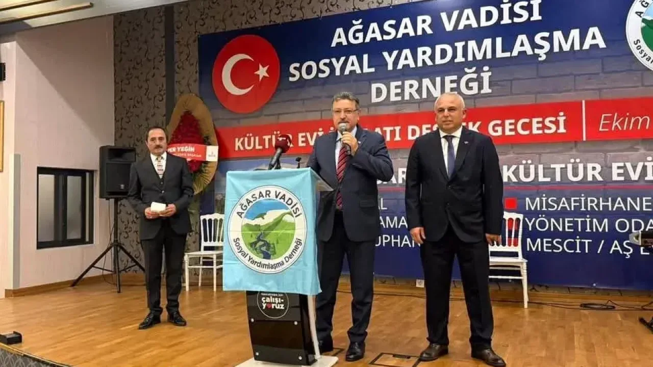Trabzon'da Başkan Genç’ten Ağasar Kültür Evi’ne destek