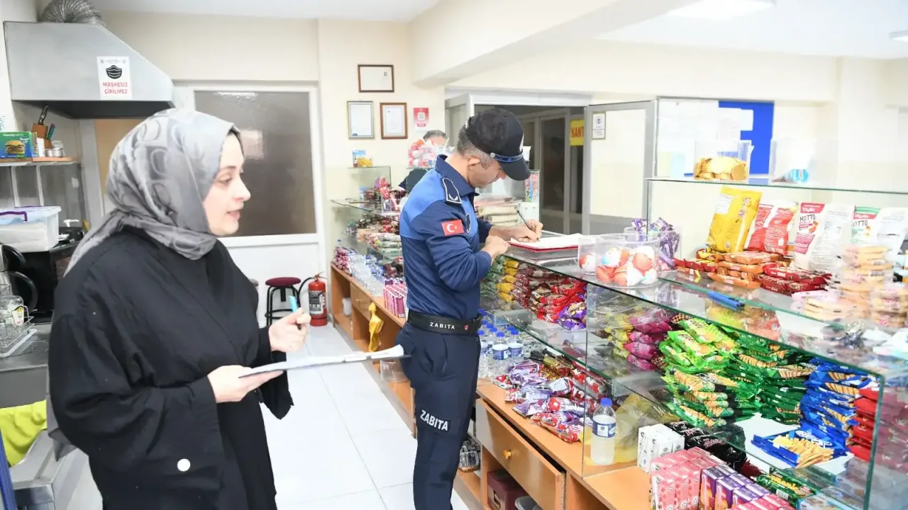 Trabzon’da okul kantinlerine denetim