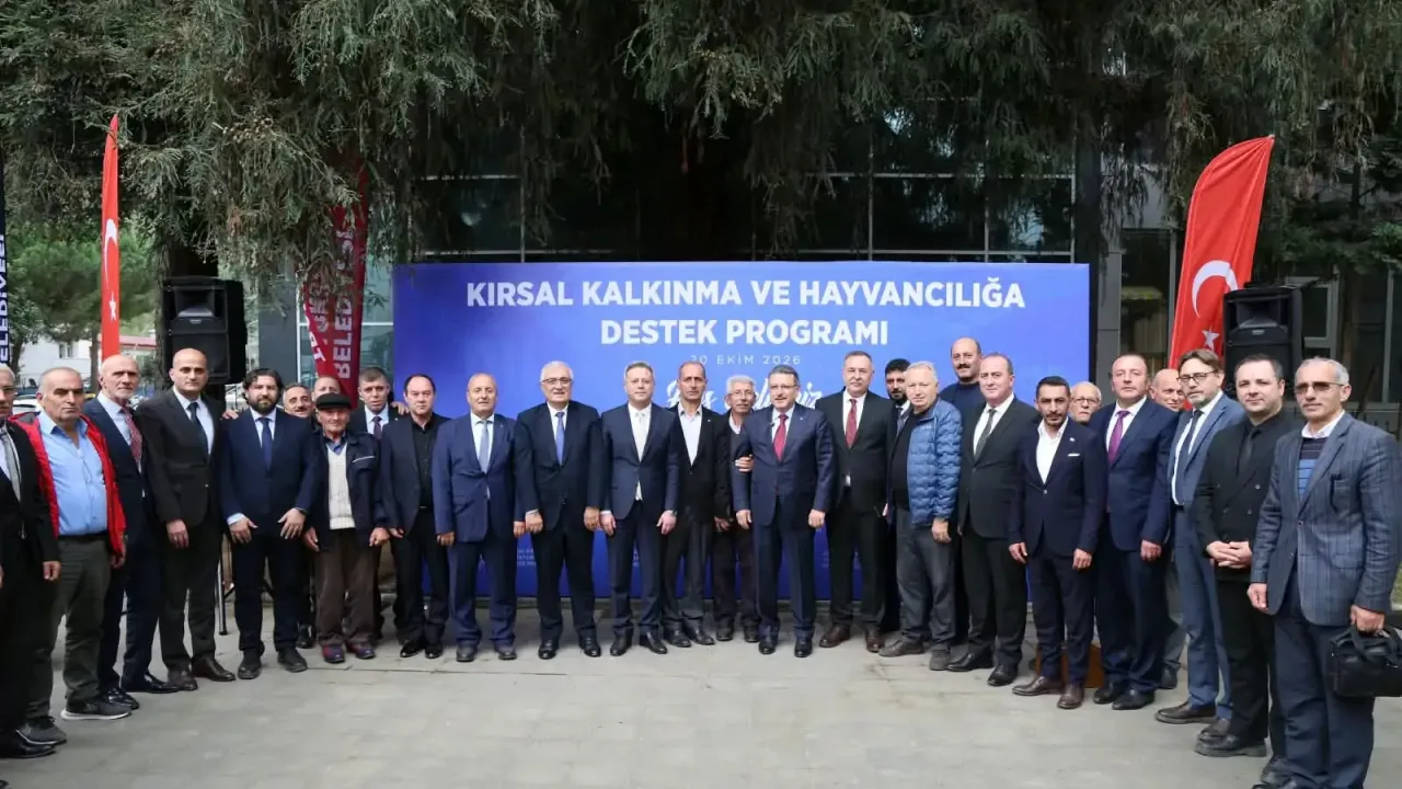 Trabzon'da üreticiye büyük destek