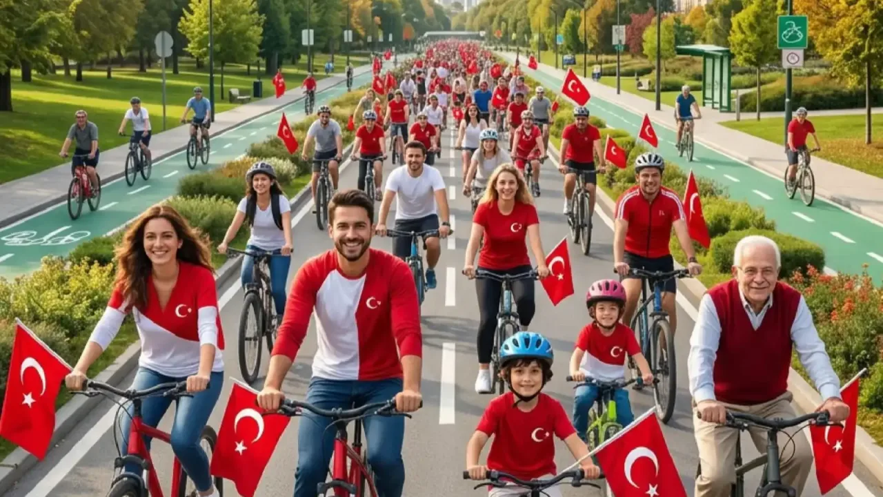 Türkiye, 29 Ekim'de 81 ilde pedallayacak