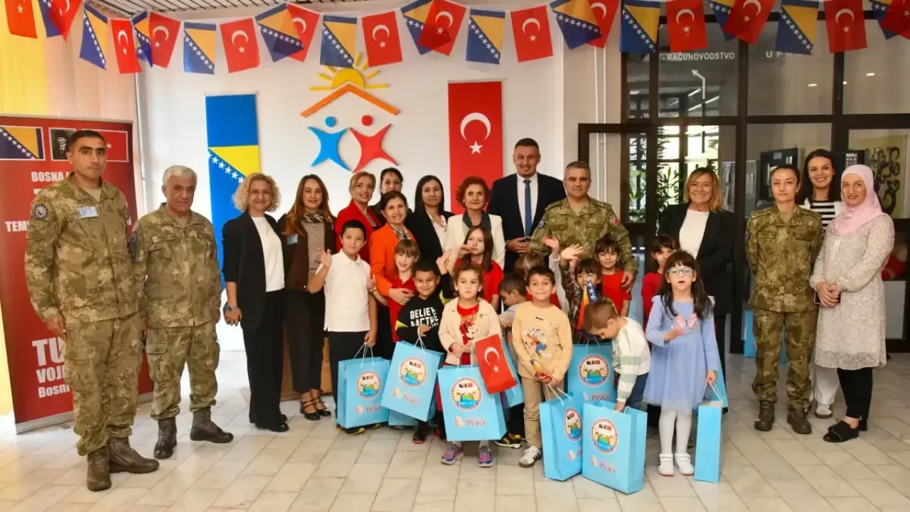 Türkiye'den Bosna Hersek'teki çocuklara destek