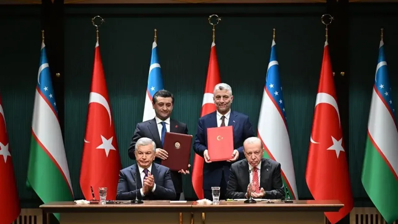 Türkiye-Özbekistan arasında 10 milyar dolarlık ticaret hedefi
