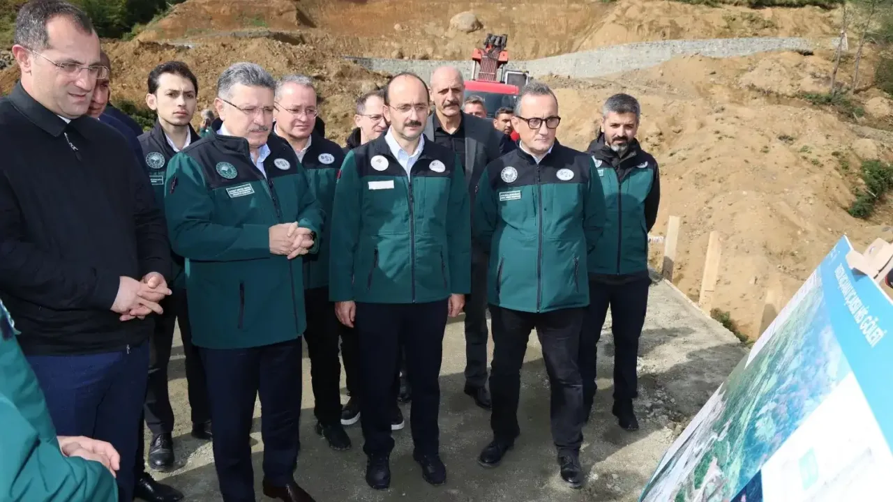 Uçarsu Göleti Trabzon’un su geleceğine can suyu olacak