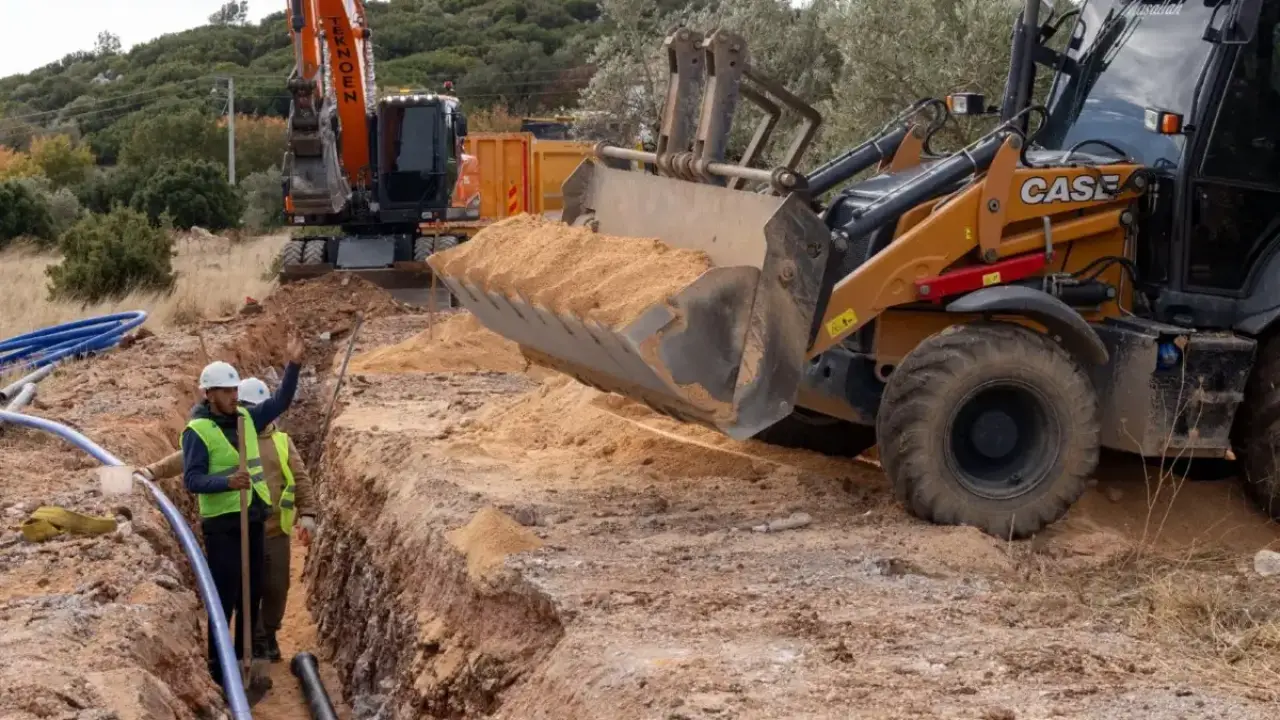 Urla’nın su altyapısına 155 milyon liralık yatırım