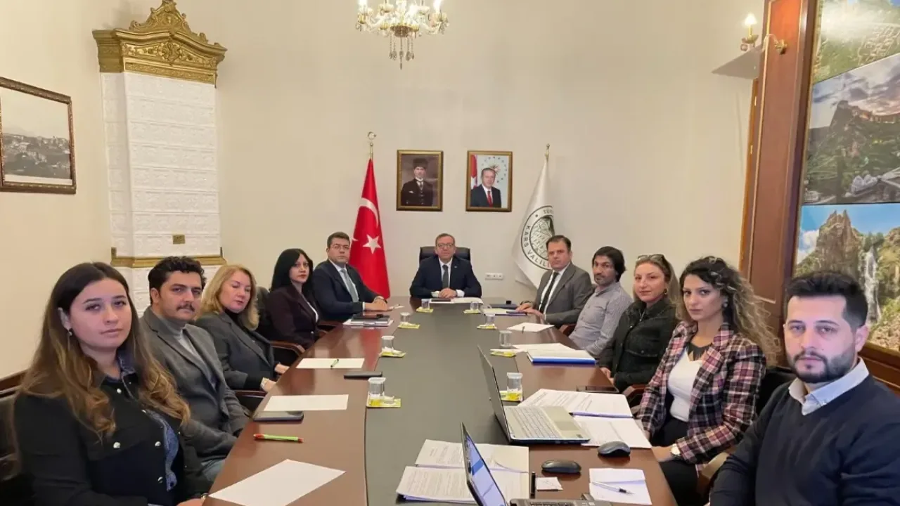 Vali Ziya Polat Başkanlığında KAFKAS Projesi değerlendirme