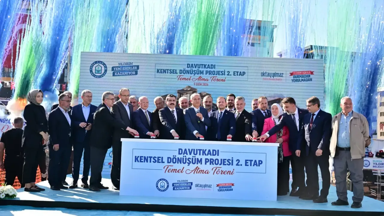 Yıldırım Davutkadı 'kentsel dönüşüm'de 2. etaba temel... İlk